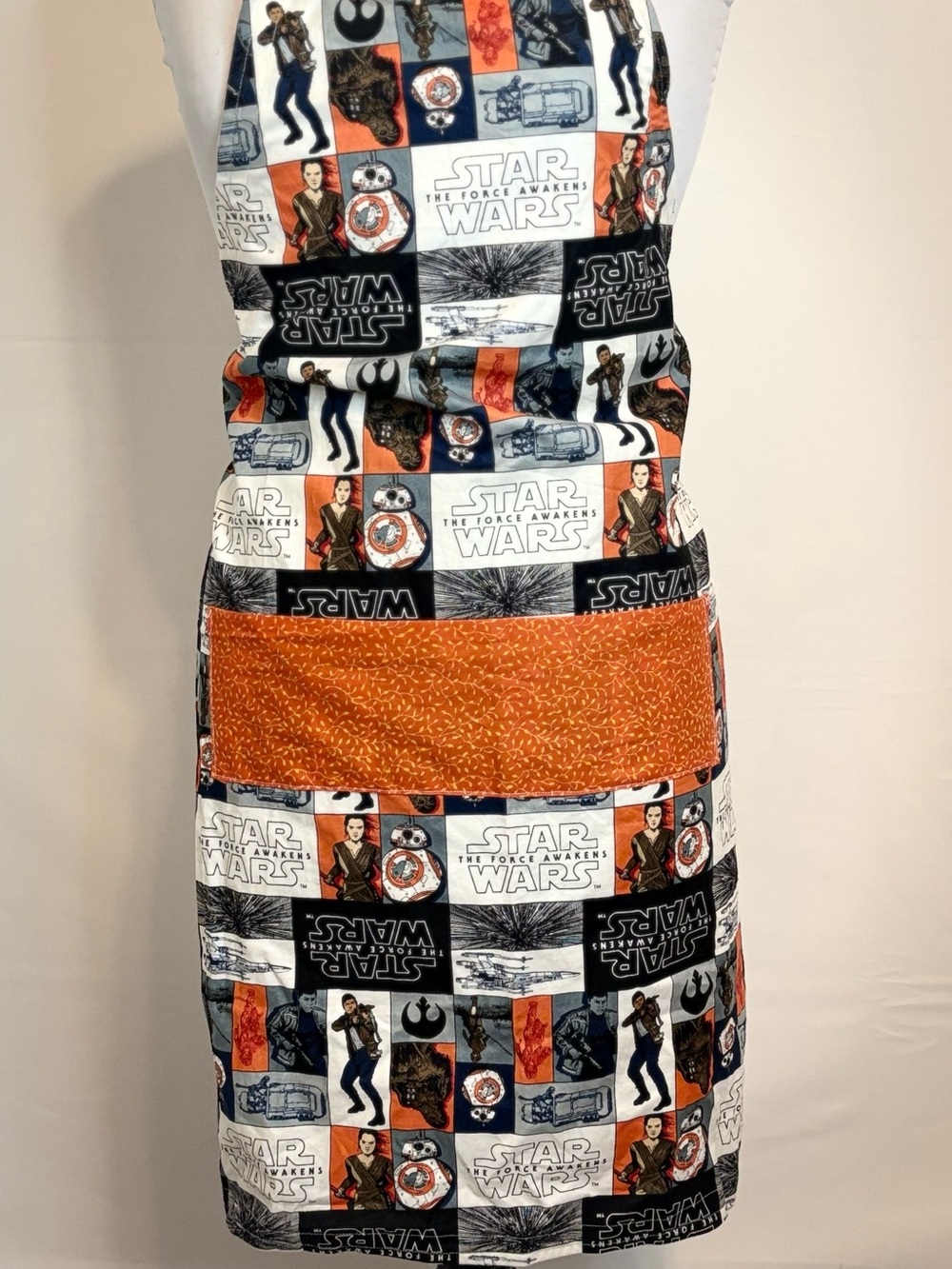 Star Wars Orange Patchwork Print apron